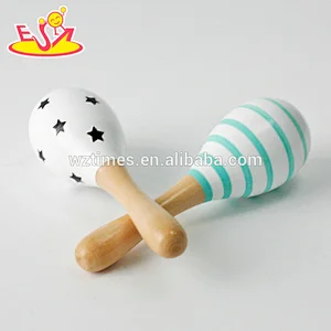 Wholesale best quality musical early learning wooden sand ball toy W07I128