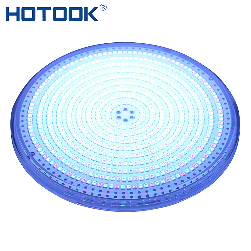 Resin Filled 12V IP68 Underwater RGB Flat Under Salt Water LED Swimming Pool Light Lights