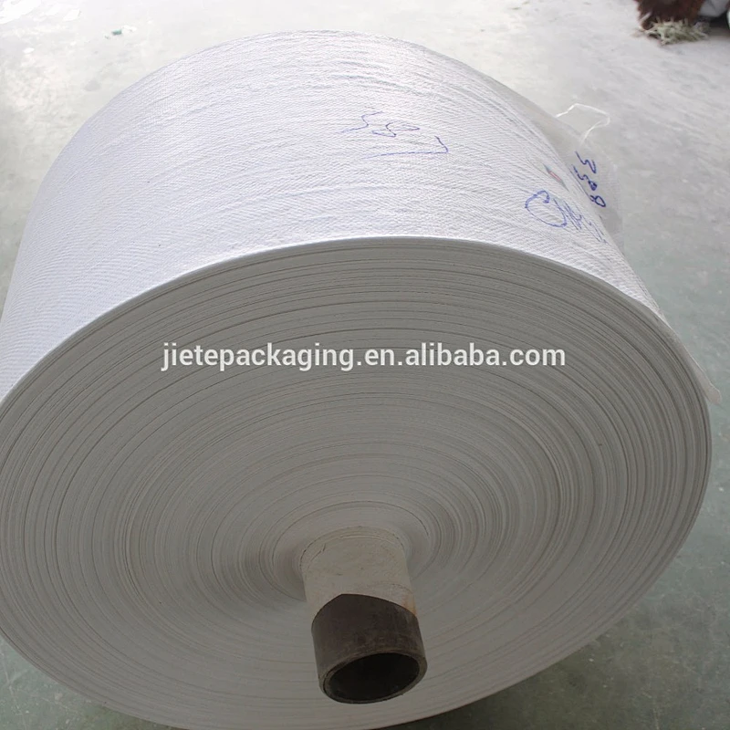 Printed pp woven tubular fabric in roll