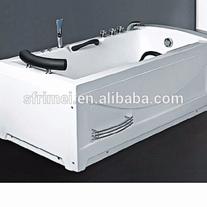 High quality acrylic rectangle one person small bathtub for adult
