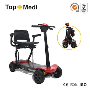 Remote control lithium battery portable folding electric mobility scooter