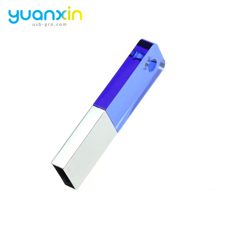 New Product Crystal Usb Flash Drive Pen Drive 16 Gb Bulk Usb Drive With High Speed