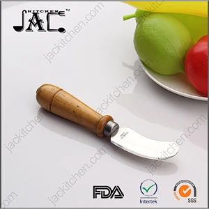 High Quality Wood Handle Stainless Steel Cheese Knife