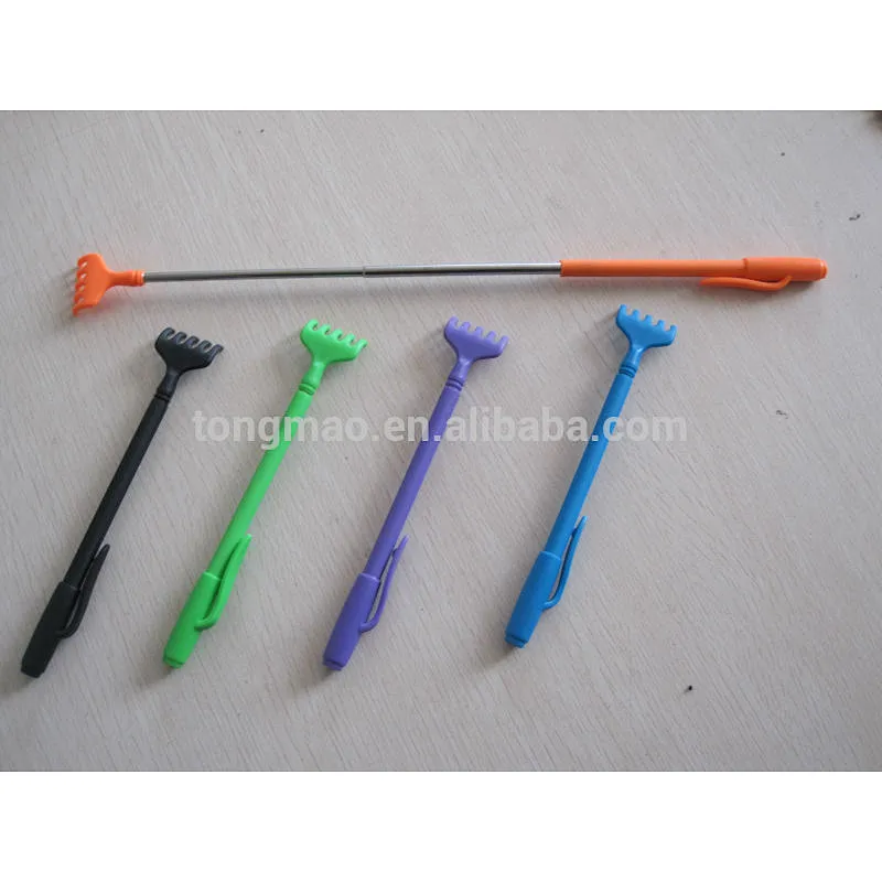 telescopic back scratcher with plastic claws