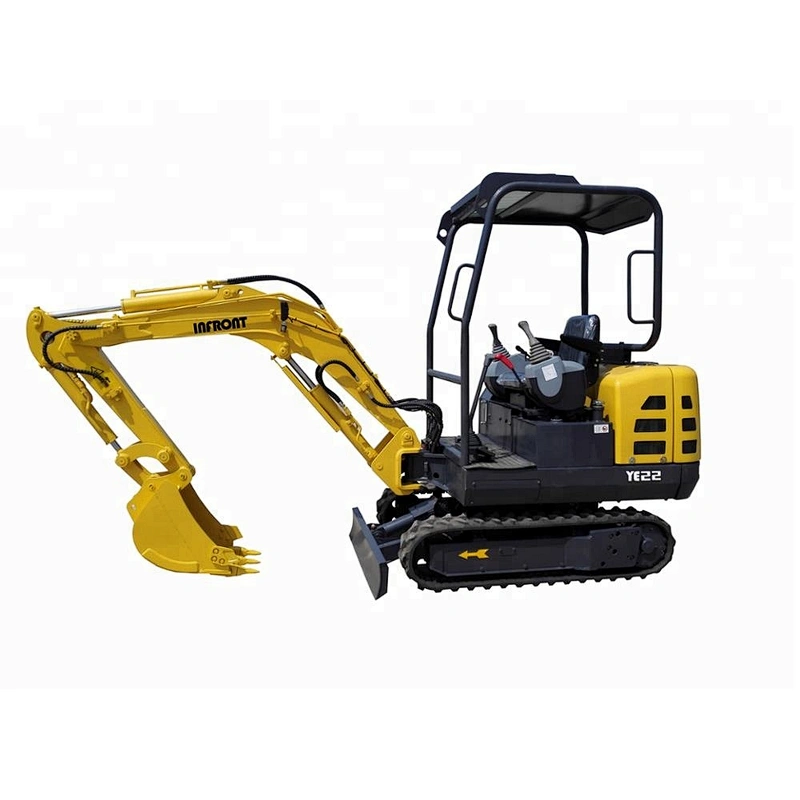 Manufacturer China 2.2 ton mini hydraulic crawler excavator