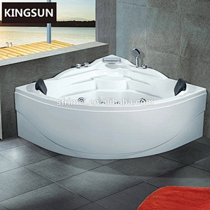 1.4m Length Outdoor Irregular Acrylic Reinforced Bathtubs Whirlpools