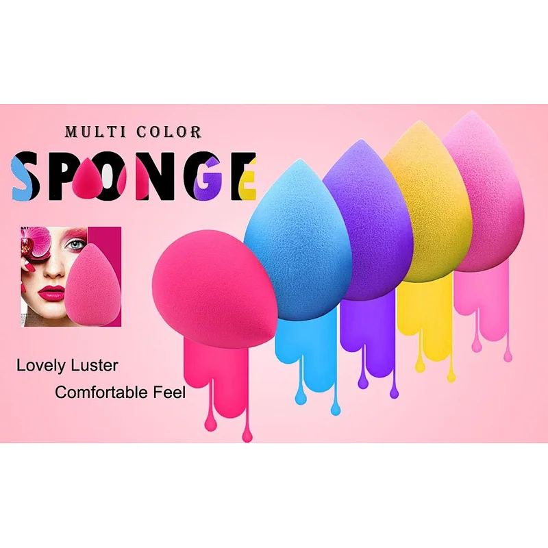 5pc wholesale beauty makeup sponge