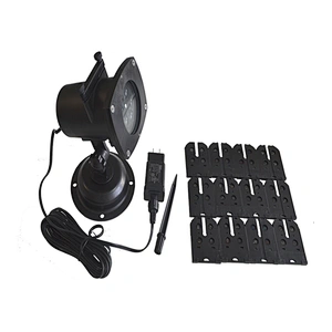 12 Pattern Garden Lighting Waterproof Sparkling Landscape LED Projection Light for Christmas Decoration Lighting