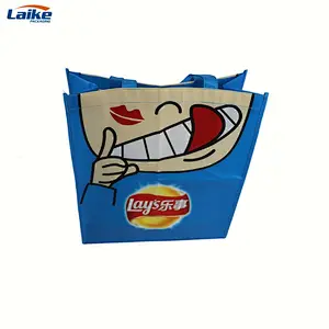 Factory Price Custom High Quality Laminated  Gift supermarket Packing PP Non Woven Bag Shopping