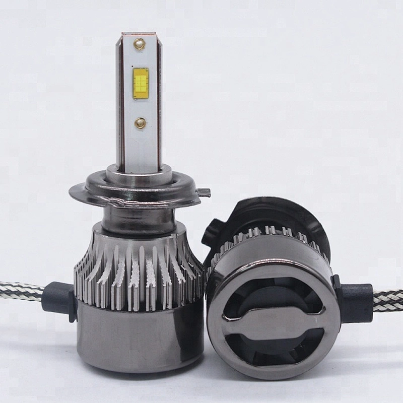 Lightech k3s 12V 24V Car auto lamp H16 H10 880 881 H1 H3 H11 9005 9006 HB3 HB4 9012 55W 6000Lm Mini LED H7 Head lights bulb
