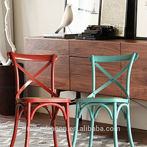 hot sale Chinese antique furniture wholesale furniture china antique wooden dining chair cross back chair