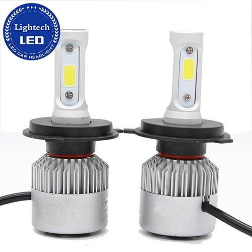 72W 3800LM Super Bright Led Headlight Bulb H4 S2