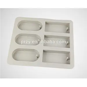 Custom make all kinds of handmade soap mold DIY soap mold 6 square square brick company commander silicone cake mould