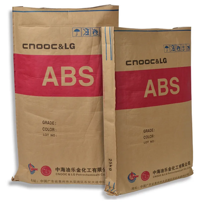 25kg industrial use plastic cement kraft paper bag for gypsum powder,dry motar