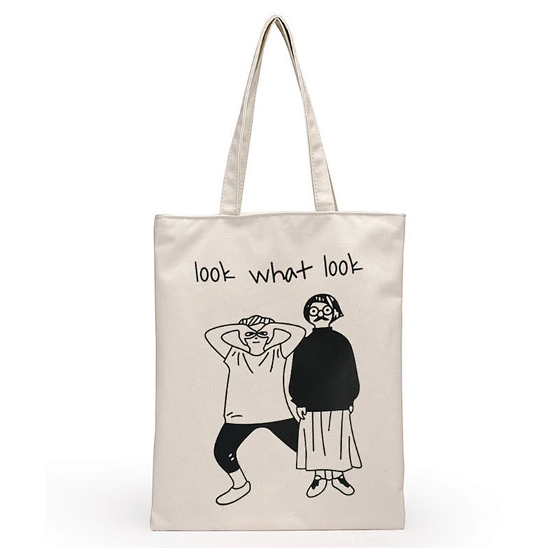 Canvas Shoulder Beach Bag Women Tote Hand Bag Lady Handbag shopping bag