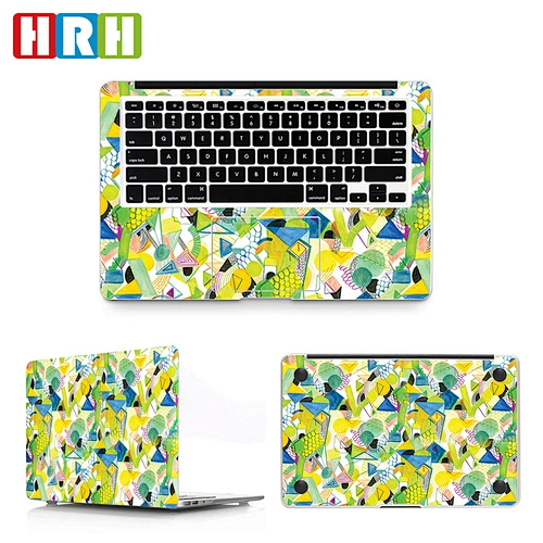 Geometric pattern Custom sticker full body laptop skin sticker for macbook Pro 15 Air Retina skin sticker