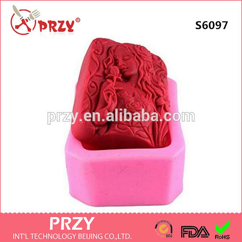 DIY Handmade Soap Molds Craft Art Silicone Soap Mold Craft Pattern