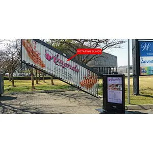 Automatic Advertising Gate Barrier for Public Parking Lot