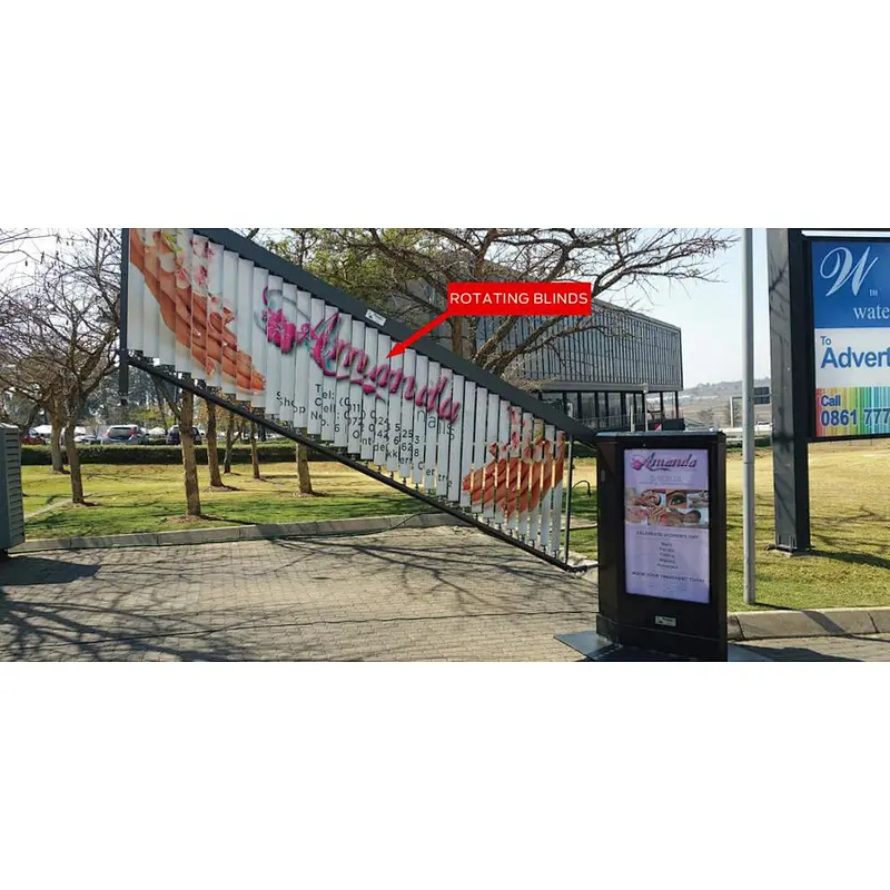 Automatic Advertising Gate Barrier for Public Parking Lot