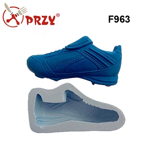 Sports shoe molds silicone cake decorative fondant supply