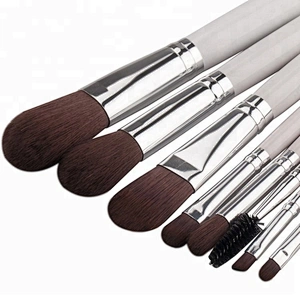 8pcs/set  Private Label Beauty Makeup Cosmetic Brushes Blusher Eye Shadow Eyelash Concealer Brushes Tools Set Kit