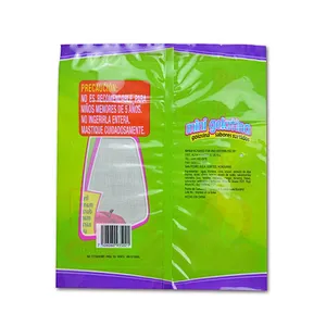 Custom color print Heat seal PE bag for for popular kids food jelly packaging