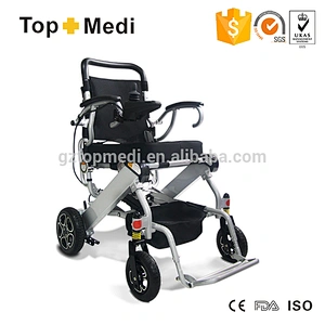 Rehabilitation Therapy Supplier Properties China new products foldable mini power lightweight electric wheelchair