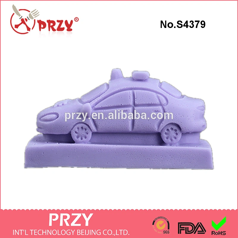 S4379 Handmade oil soap DIY soft silicone mold soap mold manufacturers wholesale car
