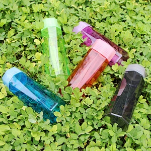 Guangzhou Factory Outlet Colorful Non-slip PP Plastic Water Bottle for Outside Sport