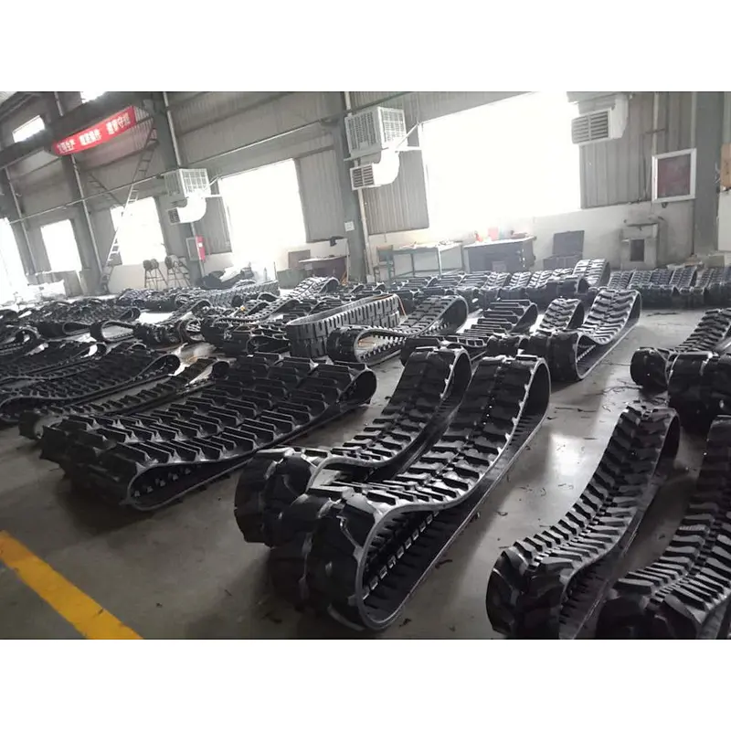 Excavator rubber track size 400*72.5*72N mm for PC40-7 excavator
