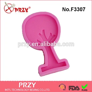 F3307 tree Craft Art Silicone mold Craft Molds DIY Handmade fondant cake Decorating molds