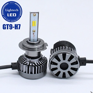 Lightech Brightest Car 3 Color 4000lm CSP H7 LED Bulb Headlamp Headlights
