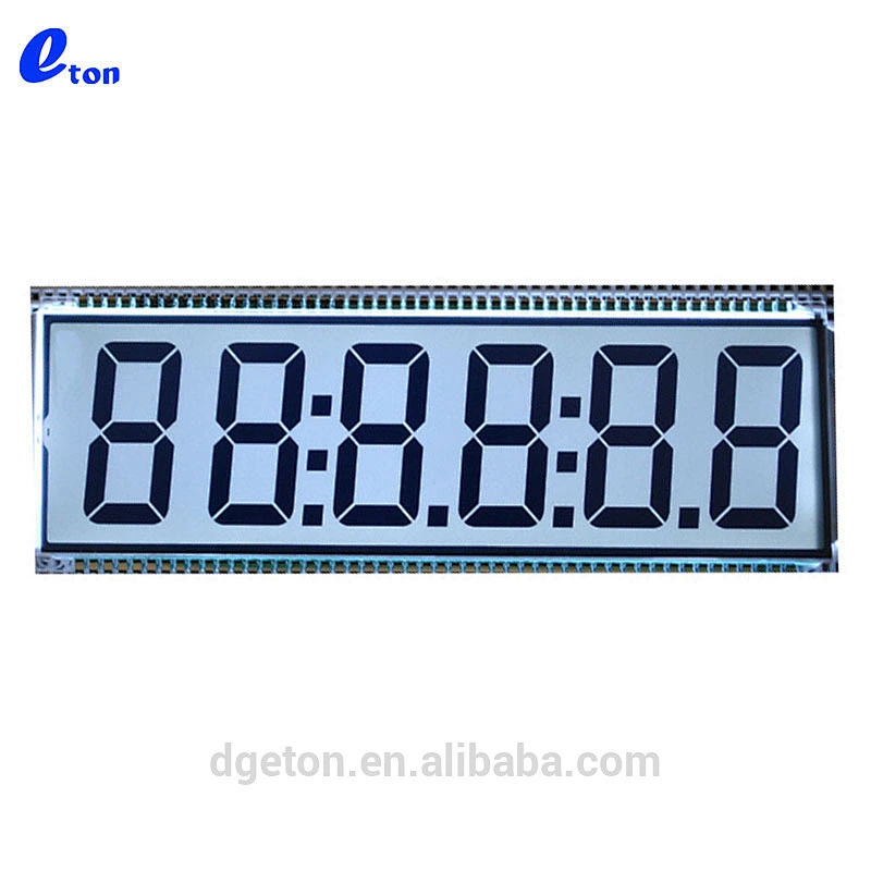 6 digits HTN 7 segment fuel dispenser Petrol stations lcd screen panels