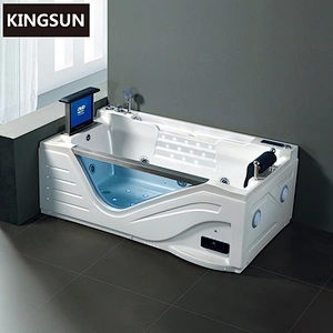 K-8939 Bathroom furniture 1 person hot tub corner tub shower combo
