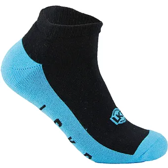 cotton non slip jacquard half terry sport socks