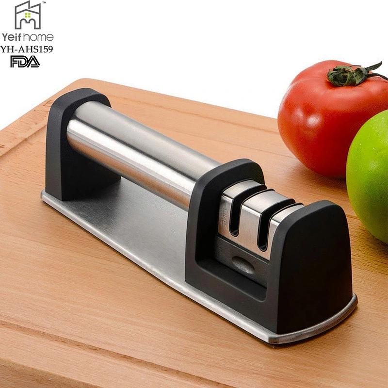 professional steel ceramic removable kitchen knife sharpener