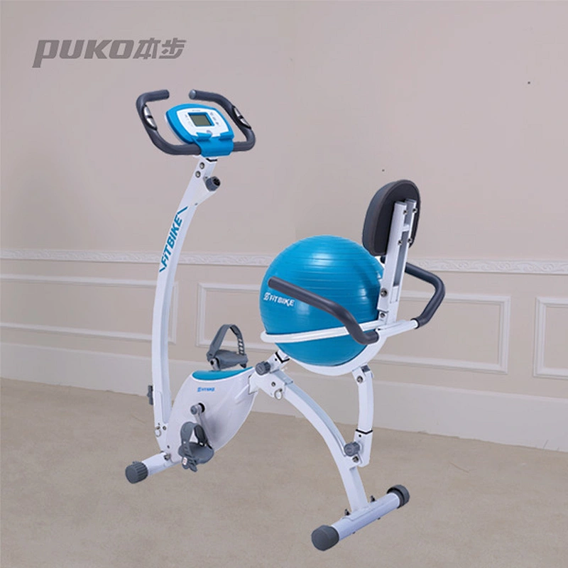 fashion yoga balls' magnetic bike with soft and big seat cushion
