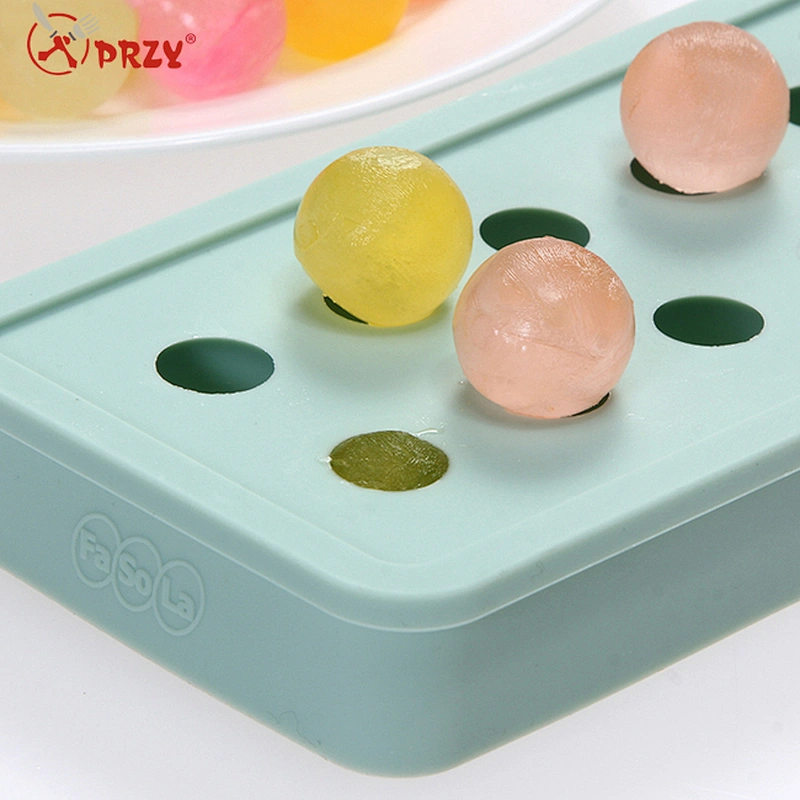 square and ball shape ice cube tray mold 20 cavity maker mold jelly tray mold