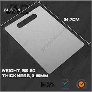 Flexible Plastic PE kitchen Cutting Board