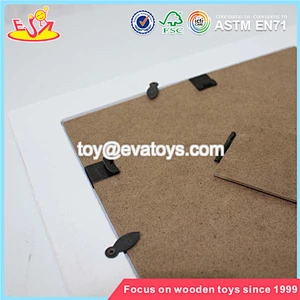 Wholesale cheap wooden big photo frame with custom W09A029