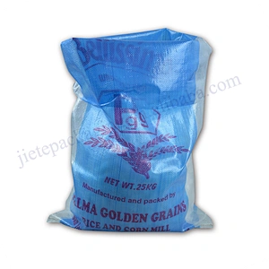 High Quality Cheap New Material Transparent Plastic PP Woven Rice Sack 25kg 50kg For Export