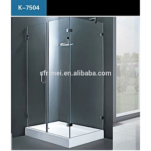 Frameless glass complete shower room accessories