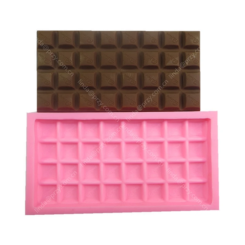 Chocolate Fondant mold 32cavities square fondant Cake baking Silicone molds Ice Mould