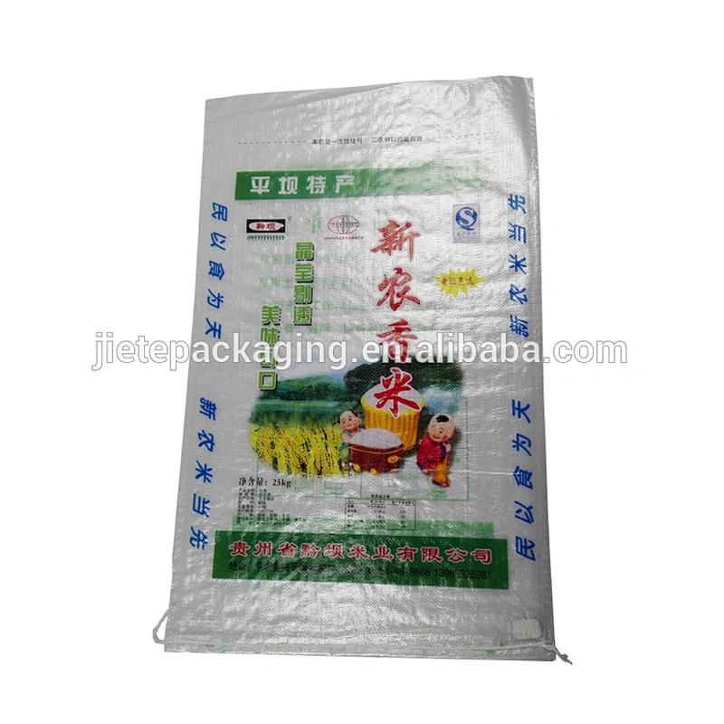 Top sale new plastic polypropylene pp woven rice bags 25kg
