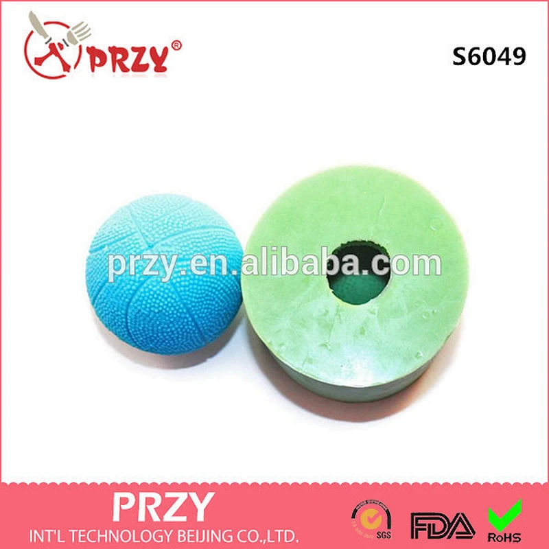 Basketball shape soap mold/DIY silicone mold/Candle mold