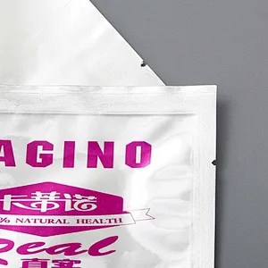 Accept customized pink exquisite PE cat food bagl packaging