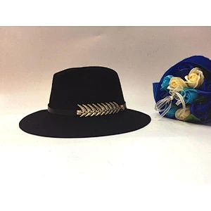 Women fedora men black fake wool hat jazz hats sombrero chapeau