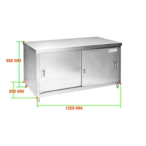 Guangzhou Commercial Latest Modular Stainless Steel Kitchen Cabinets Price
