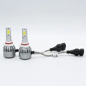 Lightech Cheap 12V COB Auto Car Accessories C6 9006 HB4 Bulb Fog Lights 36W led Headlight