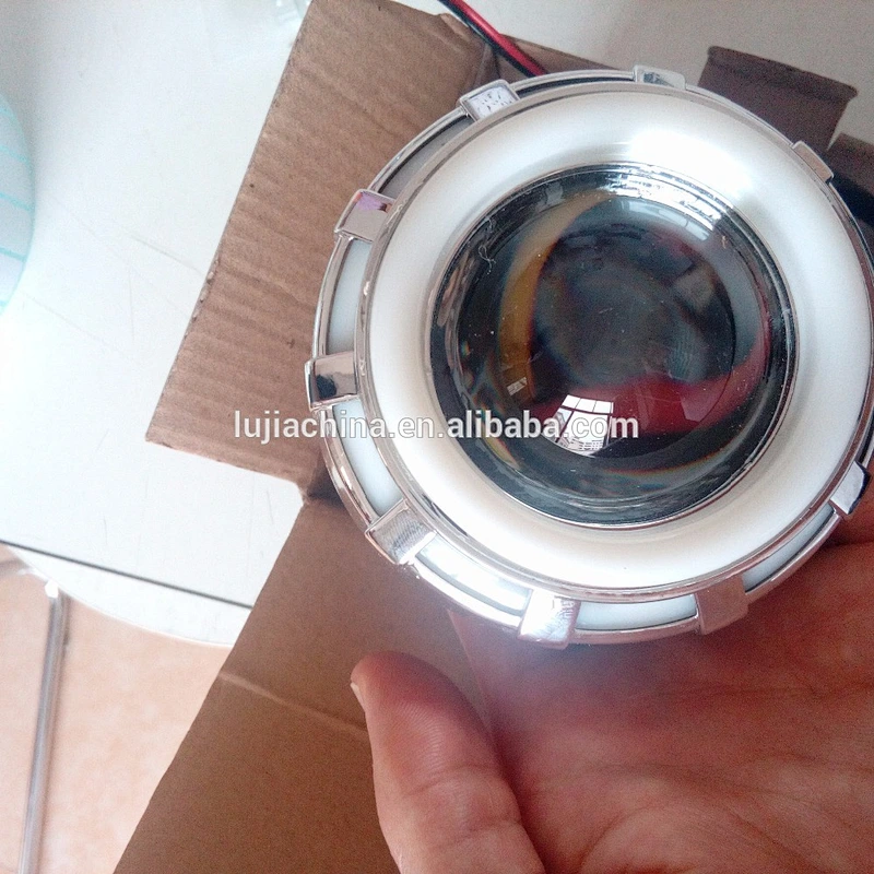 motorcycles wholesale best price Double angel eyes led angle eyes headlights ,devil eye LED motor bike bulbs